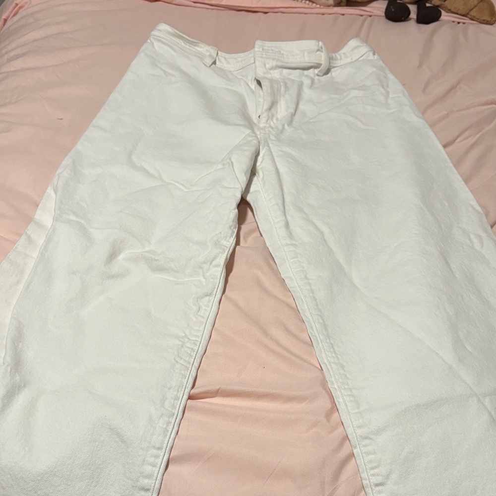 Universal Thread White Wide Leg Jeans
